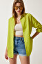 Oversize Basic Shirt Oil Green Ldd0003