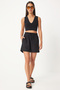 Muslin Shorts with Pockets Lmx0011 Black - 2