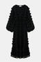 Chiffon Dress with Shirt with Waist - 2