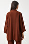 Brown Knitted Kimono and Trousers Set - Lby0001 - 7