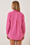 Oversize Basic Shirt Vibrant Pink Ldd0003 - 3