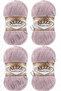 Alize Angora Gold Hand Knitting Thread Yarn Wool Vest Yarn 4 Pieces Acrylic Wool Yarn