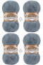 Alize Angora Gold Hand Knitting Thread Yarn Wool Vest Yarn 4 Pieces Acrylic Wool Yarn