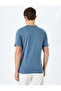 Slogan Print Cotton Crew Neck Short Sleeve Slim Fit T-Shirt - 4