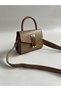 Bunny Model Hand and Women's Shoulder Bag Mink - 2