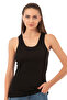 Özkan 0111 Pack of 3 Women's 100% Cotton Ribbed Flexible Comfortable Ribbed Thick Strap Knitted Undershirt - 2