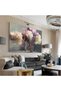 Flowers with Emotional Touch Oil Paint Drawing Decorative Canvas Painting