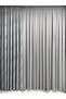 Small Fish Back Grey Tulle Curtain 1/3 Close Pleat - 3