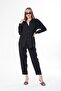 Women's Shirt Pants Linen Two-Piece Set 250206 -