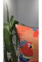 Summer Tropical Colorful Concept Set of 4 Decorative Throw Pillow Cases – Summer Model & Plain - 4