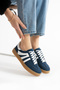 Women's Sneaker Lace-Up Comfortable Flat Orthopedic Sole Casual Sports Shoes Blue