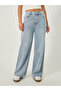 High Rise Straight Fit Faded Jeans - 2