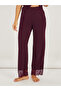 Wide Lace Edge Detail Top and Pyjama Set - 3