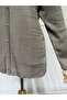 Women's Knitwear Pocket V-Neck Buttoned Mother's Jacket - 4