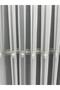 Silver Stripe Skirt Leaded Tulle Curtain 1/3 Close Pleat - 3
