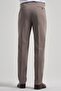 Men's Brown Flexible Comfort Fit Trousers with Side Pockets 1003250159 - 4