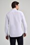 Men's Long Sleeve Oxford Button down Collar Cotton Slim Fit Shirt 1004250168 - 5