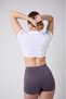 Moncorno Model Butt Slimming Non-Marking Seamles Boxer Corset Dark Gray Color - 5