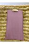 Pink Viscose Round Neck Sleeveless Women's Body Undershirt - 4