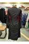 Siyah  Fit Trençkot - 4