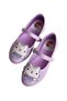 Girl's Gabby Dollhouse Printed Lilac Ballerina Shoes - 2