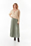 Buttoned V-Neck Knitted Cardigan - 4