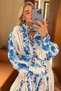 Maxi Dress Maxi Shirt Dress Linen Dress with Belt Dress Long Shirt Dress Suitable for Hijab Dress