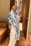 Maxi Dress Maxi Shirt Dress Linen Dress with Belt Dress Long Shirt Dress Suitable for Hijab Dress - 2