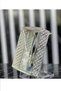 Decorative Luxury Silver Square Napkin Holder Butterfly Motif Desktop Napkin Holder - 3