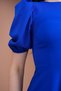 Balloon Sleeve Midi Length Flared Dress - 3