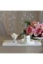 Marble White 30x15 cm Gold Bird Presentation Plate