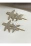 Crystal Starfish Hair Clip Set (2 Pieces)