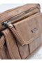 21k barcelona faux wash leather cross shoulder bag coffee - 3
