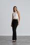 Işil 4549-High Waist Grass Palazzo Pants - 3