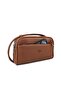 Men's Tan Clutch Bag Portfolio Bag Two Compartment Clutch Bag Clutch Bag - 2