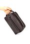 Men's Brown Clutch Bag Clutch Bag with Two Compartments Clutch Bag - 4