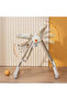 5-IN-1 Swing with High Chair with Lockable wheels - Ivory - 4