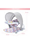 Baby Sit up support w/ Feeding Tray - Grey - 9