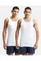 Elance Modern Vest 2X1 Rib 2Pcs Pck 8823-02 White