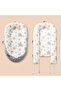 Soft Breathable Fiberfill Newborn Lounger Bed - Galaxy Grey - 2