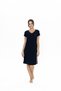 Us Polo Women, V-Neck, Short Sleeve, Midi Nightgown
