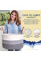 Multipurpose / Laundry Caddy Basket XXL - Grey - 3