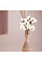 6-Pack of White Natural Cotton Branches Imported - Natural Looking Dried Flower 6 Branches - Vase Not Included - 5