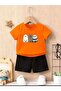 Children's Summer Suit with Head Print
