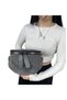 Bag Grey 100% Real Leather Waist Bag (Bady Bag) - 4