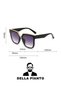 Women's Oversize Black Sunglasses - 4