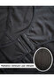 Women's Rope Strap Snap Bodysuit, Soft Modal - Cotton Blend, Hooked Bodysuit, 1 Piece. Black - 4