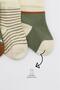3-Piece Combed Cotton Girls Socks 10112 Nil - 3