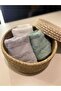 Natural Jute Wicker Stylish and Functional Basket and Hand-Face Towel Set