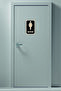 Male-Female Wooden Wc Direction Board - 4